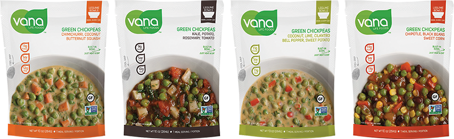 Vana Life Foods Packaging